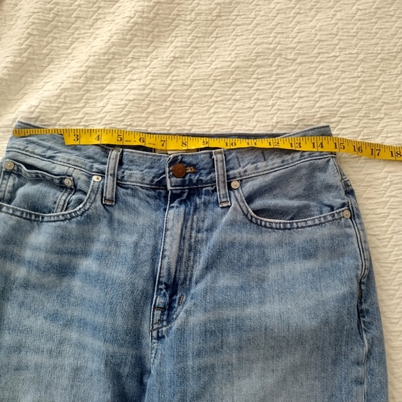 Madewell The Slouchy Boyjean in Riverspring Wash Sz 26 - Picture 9 of 11